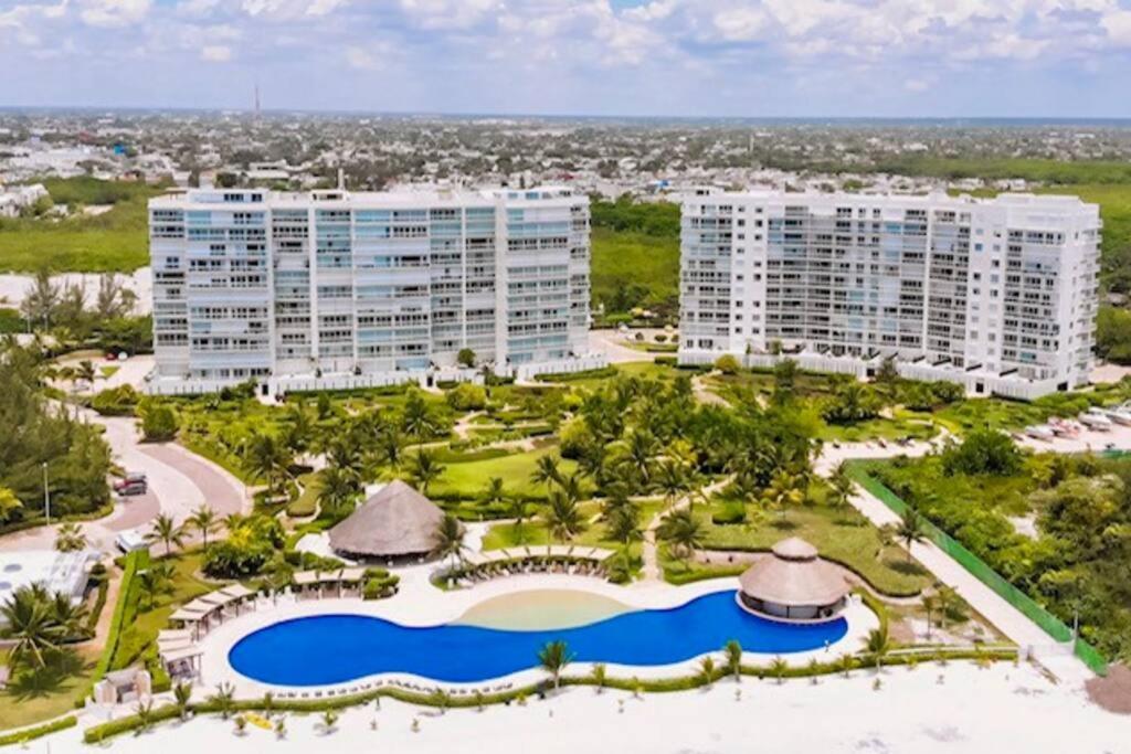 Reef Beachfront 3Bdr Apartment By Casa Paraiso Cancún Eksteriør bilde