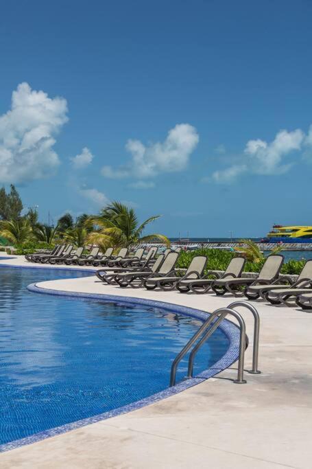 Reef Beachfront 3Bdr Apartment By Casa Paraiso Cancún Eksteriør bilde