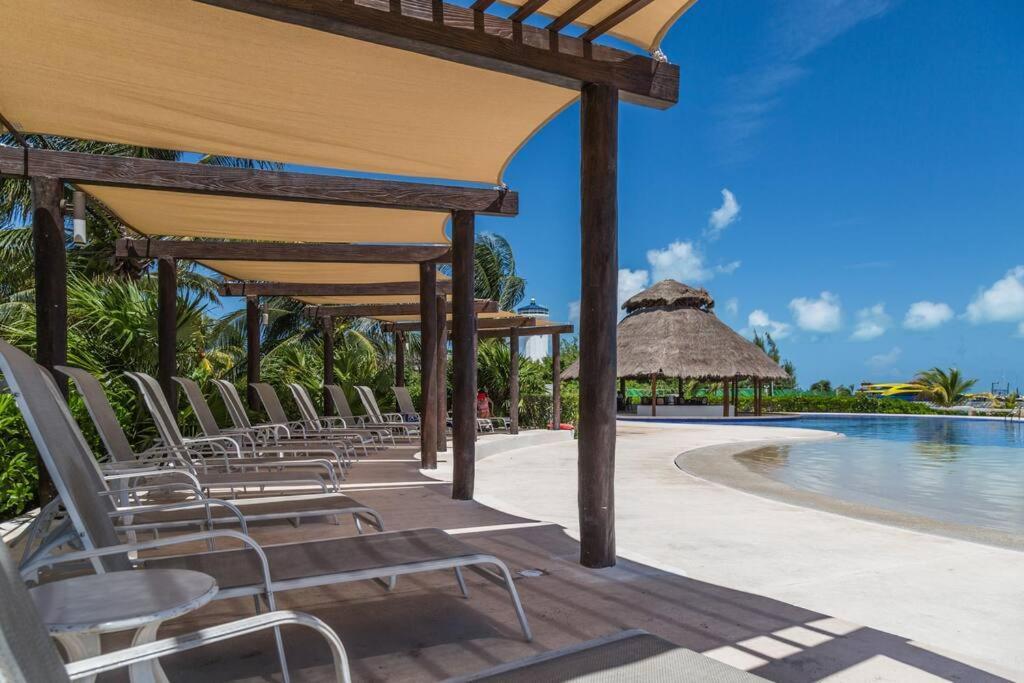 Reef Beachfront 3Bdr Apartment By Casa Paraiso Cancún Eksteriør bilde