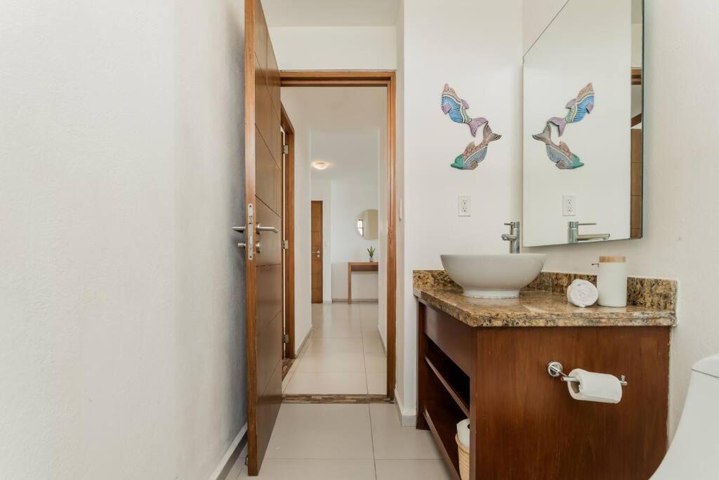 Reef Beachfront 3Bdr Apartment By Casa Paraiso Cancún Eksteriør bilde