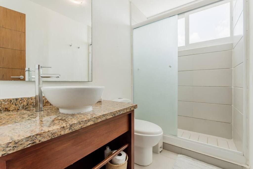 Reef Beachfront 3Bdr Apartment By Casa Paraiso Cancún Eksteriør bilde
