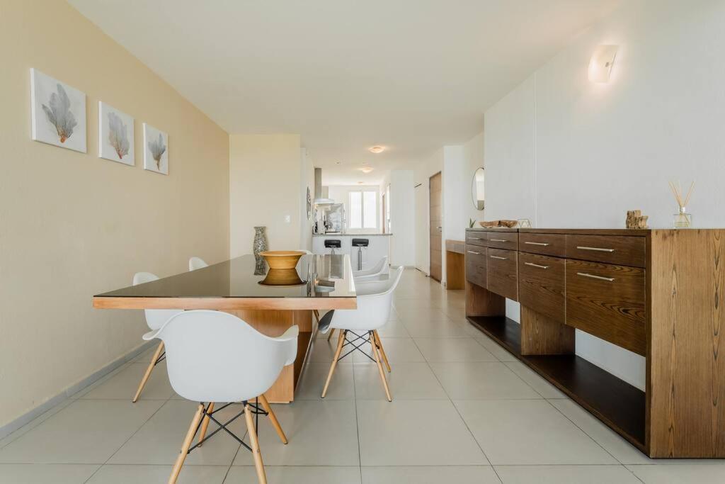 Reef Beachfront 3Bdr Apartment By Casa Paraiso Cancún Eksteriør bilde