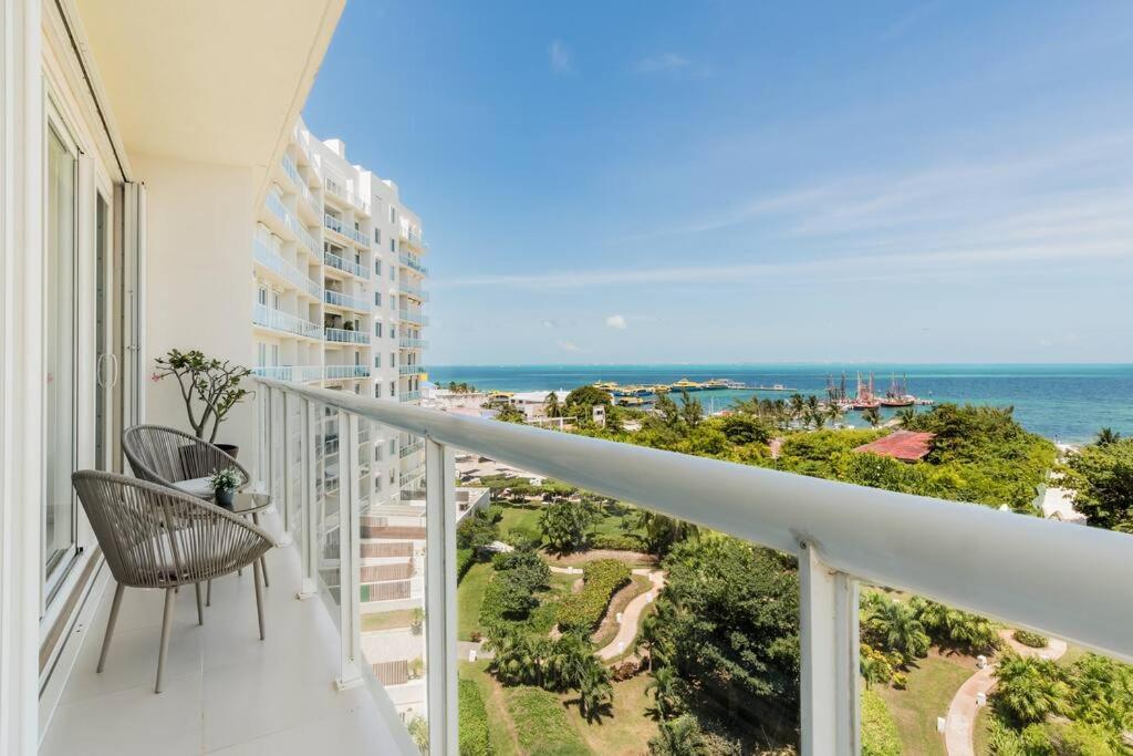 Reef Beachfront 3Bdr Apartment By Casa Paraiso Cancún Eksteriør bilde